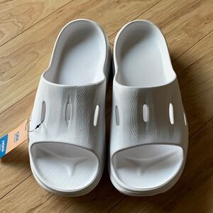 Hoka  Ora Recovery Slide 3 white Sandals unisex